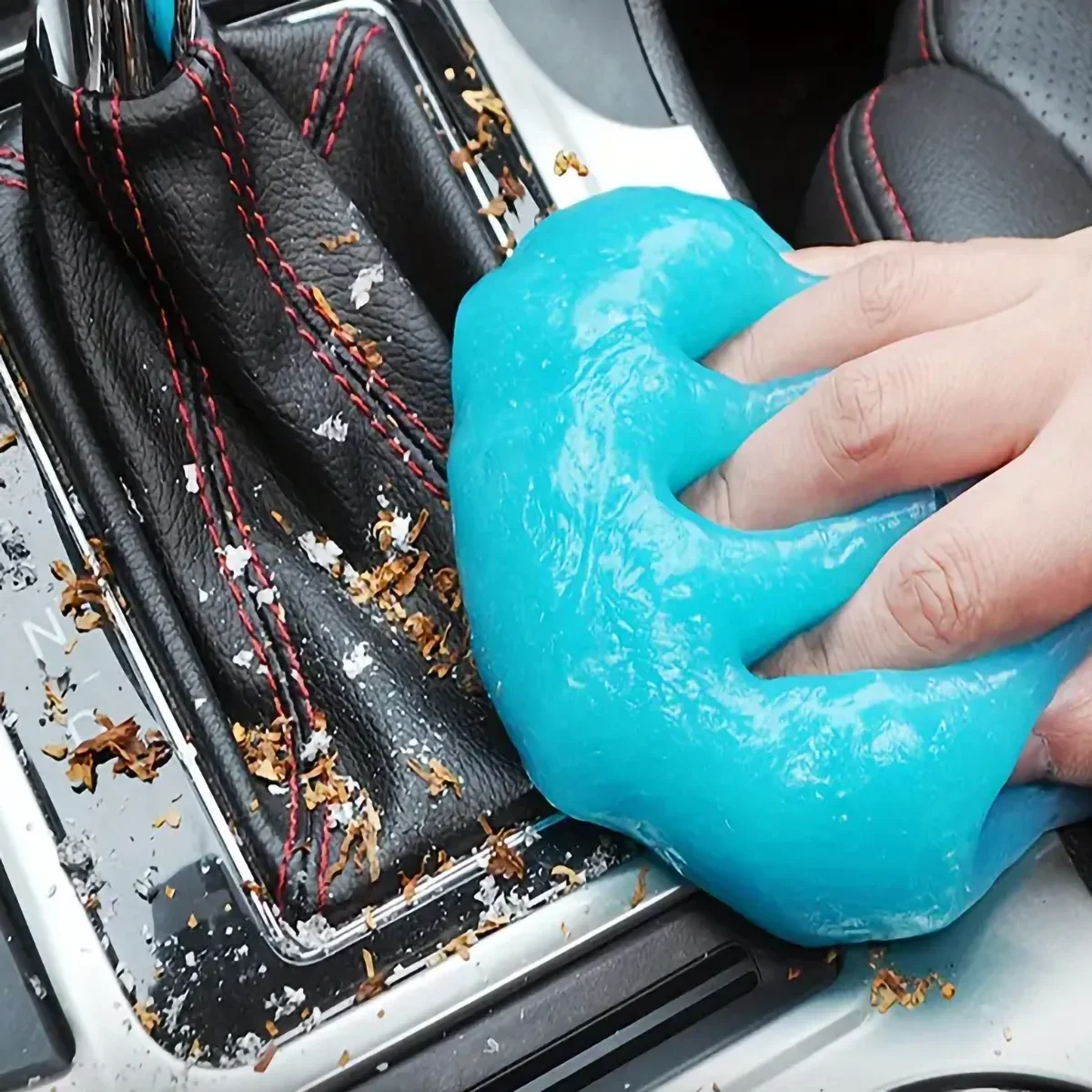 1Pc High Efficiency Dust Remove Gel Car Interior Clean Magic Mud Universal Household Keyboard Desk Cleaning Tool Car Accessories