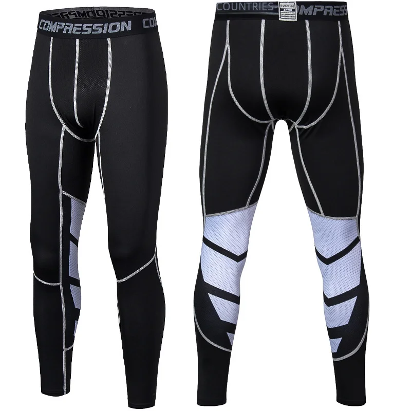 Basketball Pants Men Summer Training High Elasticity Compression