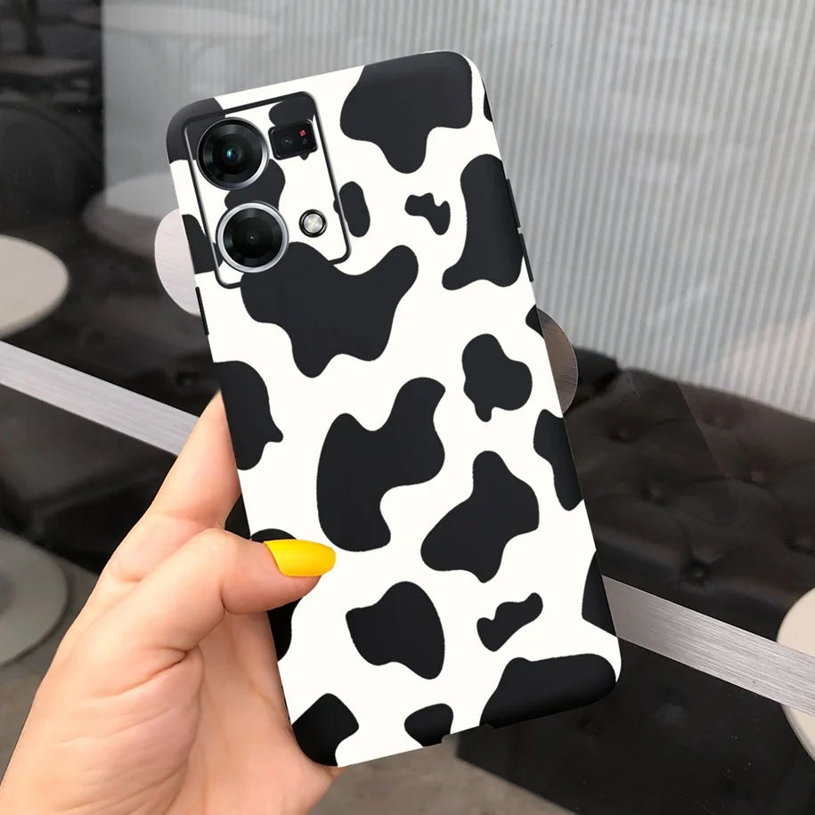 Cute Feather Soft Painted Phone Cover - Stylish Protective Bumper Case