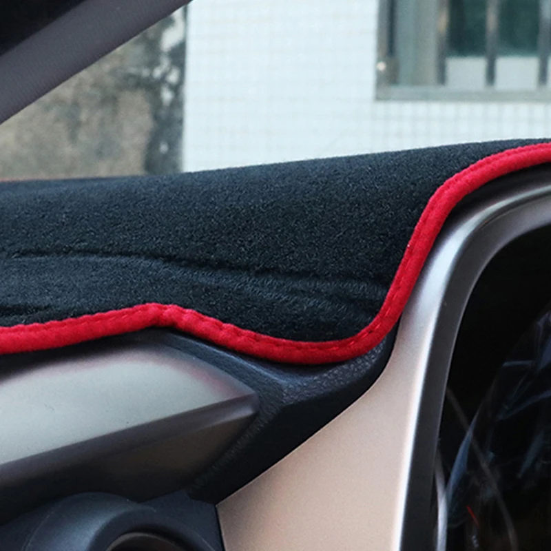 VW 투란 MK1 2003-2015 2004 2005 2010 2011 2012, 미끄럼 방지 매트, 대시 보드 커버 패드, 차양, 대시 매트 액세서리