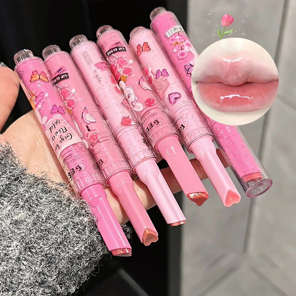 Gege Bear Garden Pink Rabbit Hydrating Long-Lasting Lip Gloss