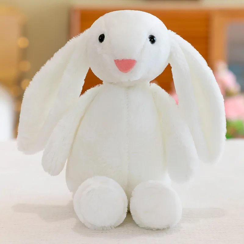 thumbnail image 1 of 28cm Kawaii Plush Bunny Easter Stuffed Animal Toys Super Soft Rabbit Doll Plush Pillow with Long Ears Easter Children Gift, 1 of 5