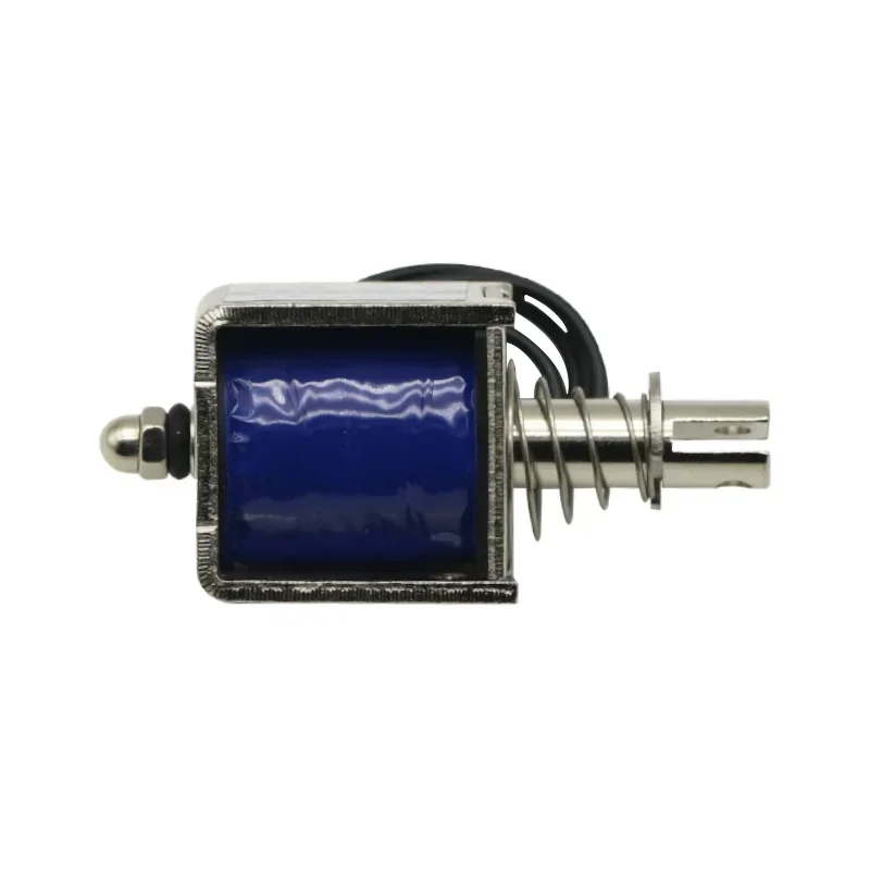 1PCS JF-0826B 12V/2A Reset 10mm 20N Push Pull Type Open Frame Solenoid Electromagnet Module NEW