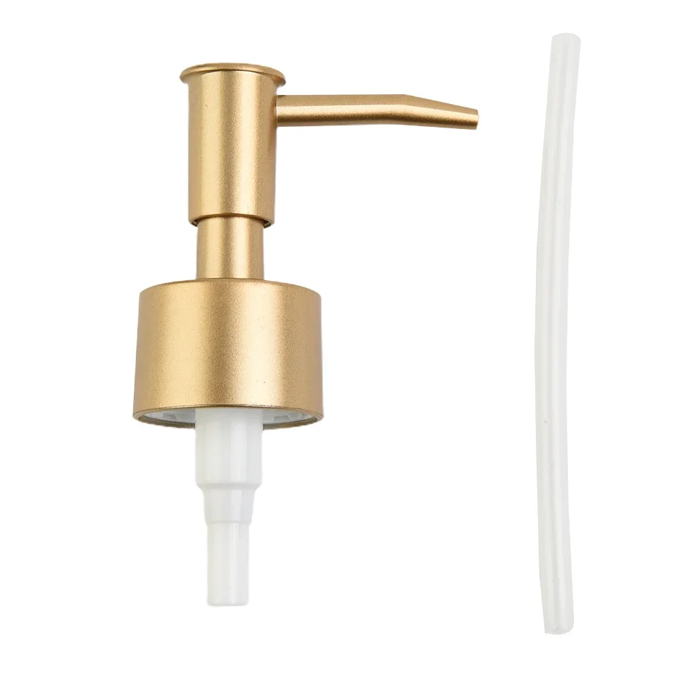 Soap Pump Liquid Lotion Dispenser Head Nozzle 304 Stainless Steel/Plastic Bathroom Liquid Soap Shampoo Dispenser Accessories 3
