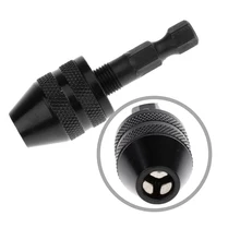 

Electric Drill Chuck Bit Tool Set Mini Screwdriver Adapter Universal Hex Shank Round Handle Keyless Chuck Adopts