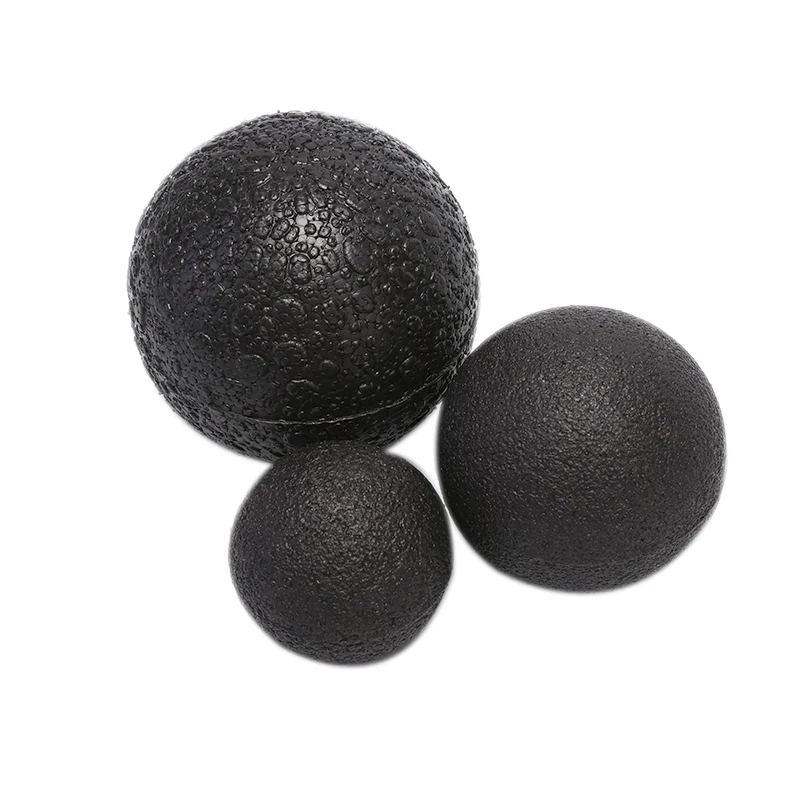 1PC Fitness Round EPP Hand Massage the Ball Portable Physiotherapy Ball Gym Sport Massager Roller Black Training Grip