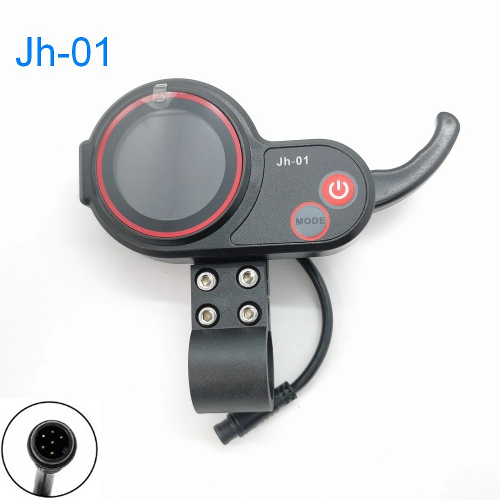 Electric Scooter Instrument Display with LCD Meter and Finger Throttle