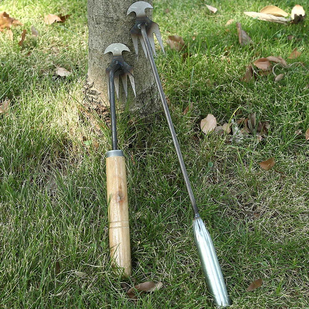 Grass Pot Soil Weeding Tool Manganese Steel Farm Tool Small Hoe mini garden tools garden weeding tool For Garden Land Herb Supplies Vegetable Planting Weeding Hoe