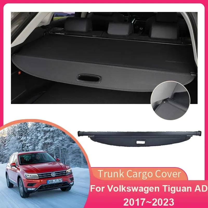 RearTrunkCargoCoverforVolkswagenVWTiguanLADBW20172023Blind