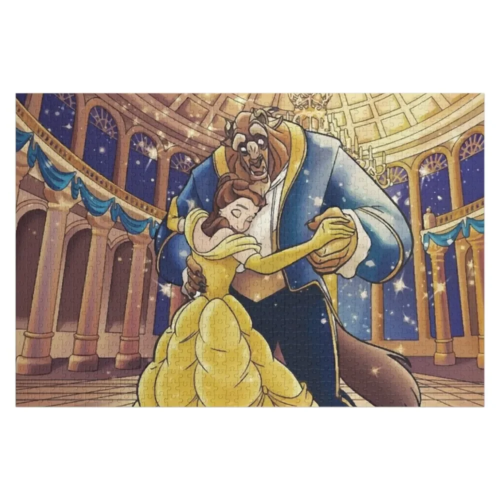 

Beauty and Beast Jigsaw Puzzle Wooden Jigsaws For Adults Personalized Baby Object Puzzle