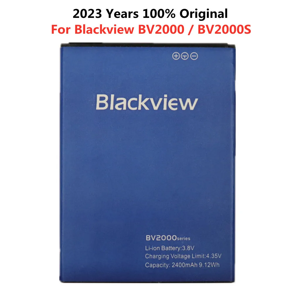 

Новинка 2023, оригинальный аккумулятор 2400 мАч для Blackview BV2000 BV2000S, Оригинальные запасные аккумуляторы для смартфона