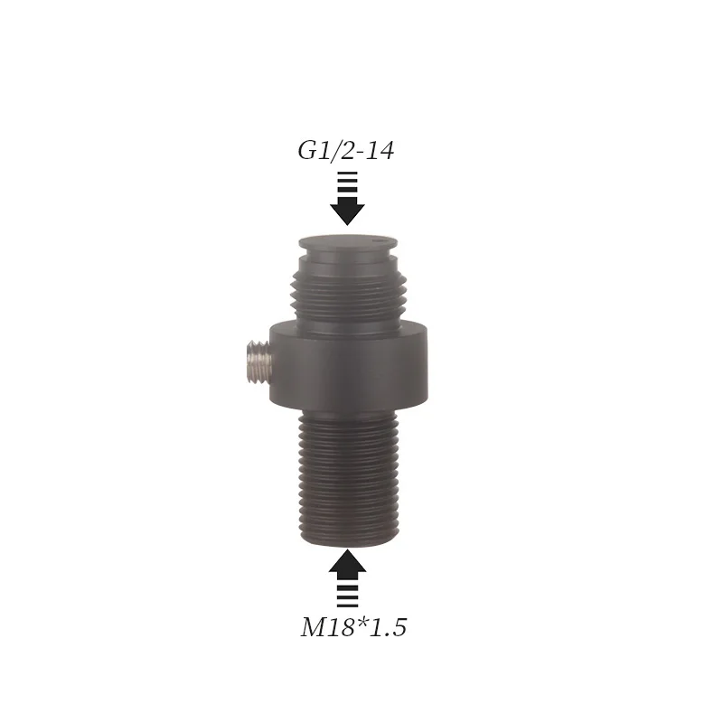 Encaixe de Alta Tensão Pcp para Paintball Cilindro de Gás Peças de Recarga Tomada de Rosca M18x1.5 g1 214 Acessórios Pcp Peças de Recarga