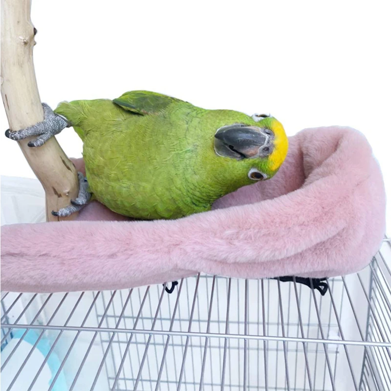 Bird Cage Cover Bird House Bird Cage Bird Cage Accessories Small Animal Sleeping Bed Winter Warm Bird Shawl Nest Corner Parrot Blanket Hanging Tent Cage Decoration Parakeet Lovebird Cockatiel
