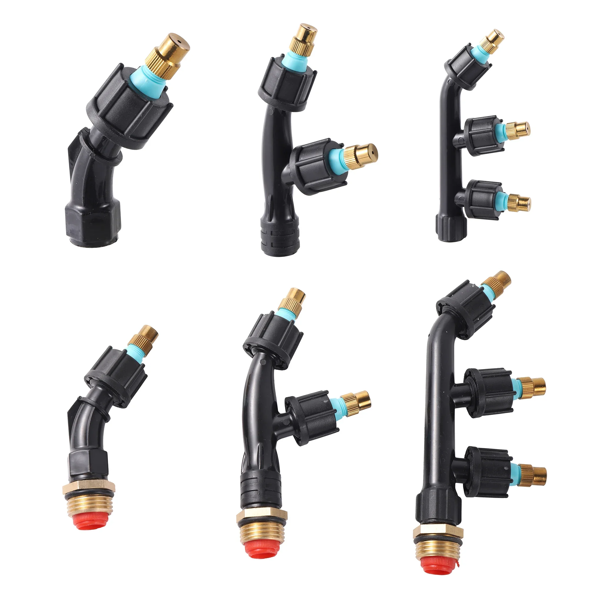 Atomizing sprayer single/double/three nozzle head gardening plants flowers fogging irrigation watering tool