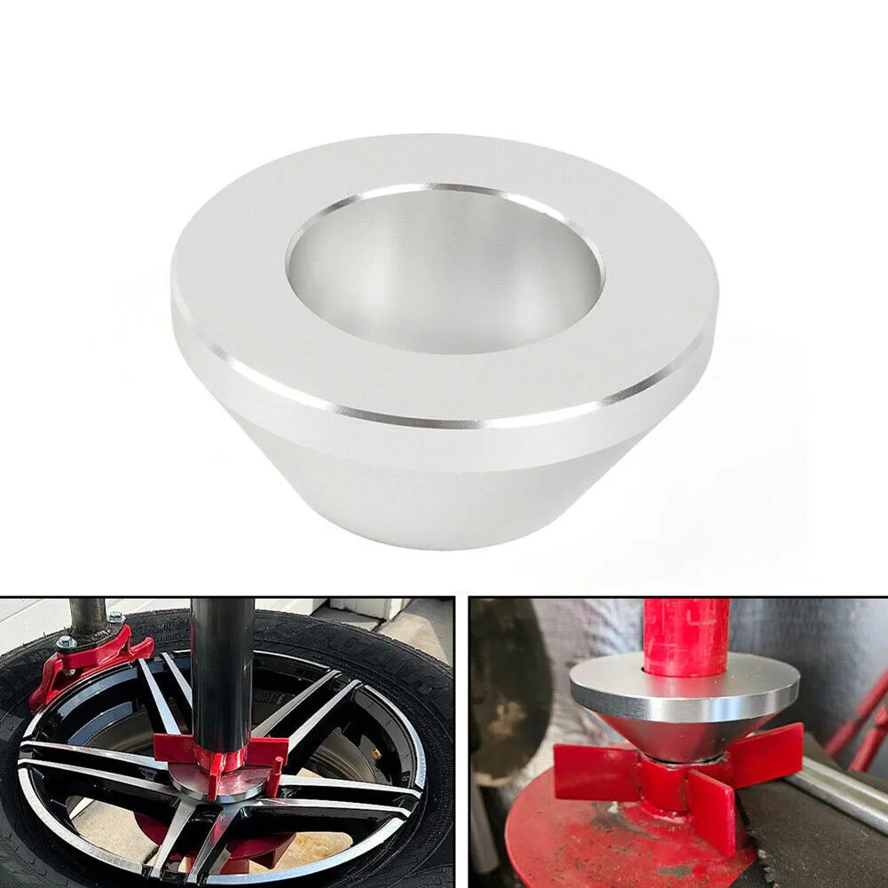 

Manual Tire Changer Centering Cone For Car Truck Fit Up To 3'' Hub Opening Manual Tire Changer Centering Cone Aluminum Material