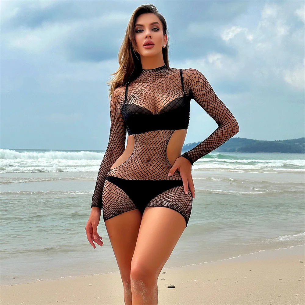

Women Crotchless Sheer Bodystocking Sexy Open Crotch High Elastic Tights Stocking Lingerie Bodysuit Lengerie 18 Onlyfans
