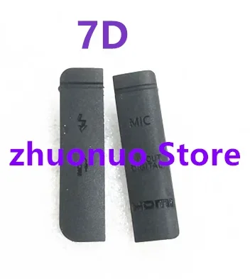 Camera Repair Part USB/HDMI DC IN/VIDEO OUT Rubber Door Bottom Cover for Canon 7D