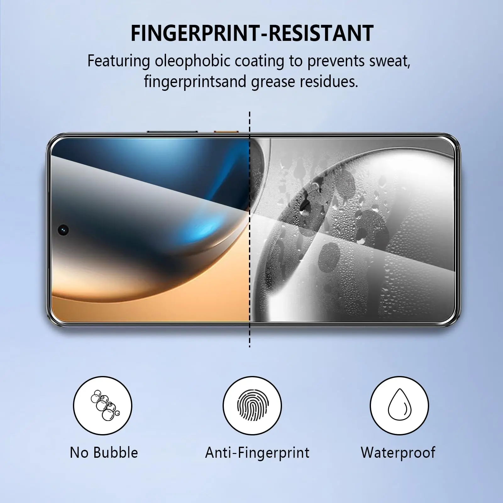 Displayschutzfolie für OPPO Realme GT 7 7T Gehärtetes Glas HD 9H Transparent Klar Kratzfest Hüllenfreundlich – Detail 6
