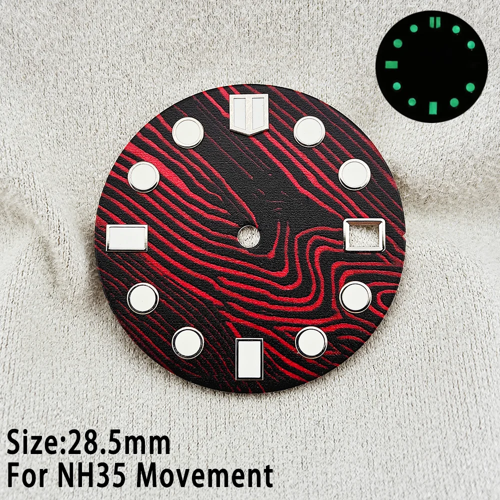 Fish Scale Pattern Dial with C3 Green Luminous Coating