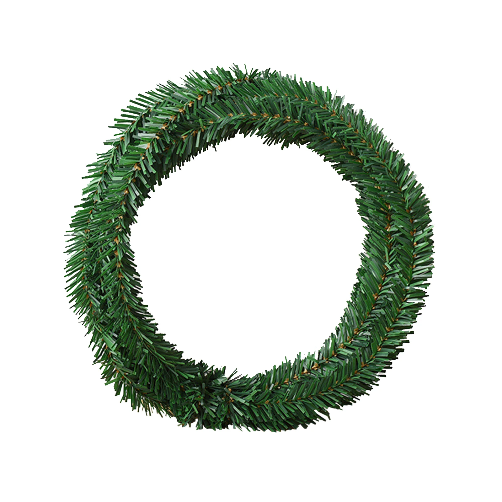 

5.5m Artificial Pine Xmas Garland PVC Green Straw Rattan Hanging Decoration Christmas Home Party Decorations