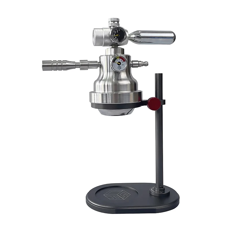 Pneumatic Coffee Maker Camping Portable Espresso Extraction Set No Electricity Detachable 10bar Outdoor Coffee Machine