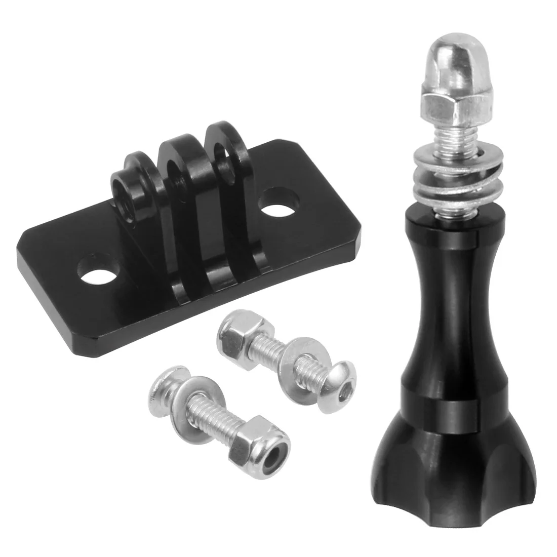 Aluminum Mini Tripod Head Helmet Fixed Adapter Mount for Gopro Hero 13 11 10 9 8
