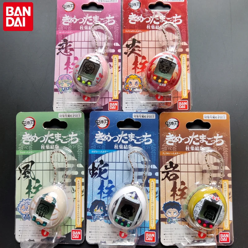 

Оригинальная игрушка Bandai Demon Slayer тамагочи яйцо машина игрушка Ретро винтажная игровая консоль сборная детская игра подарок