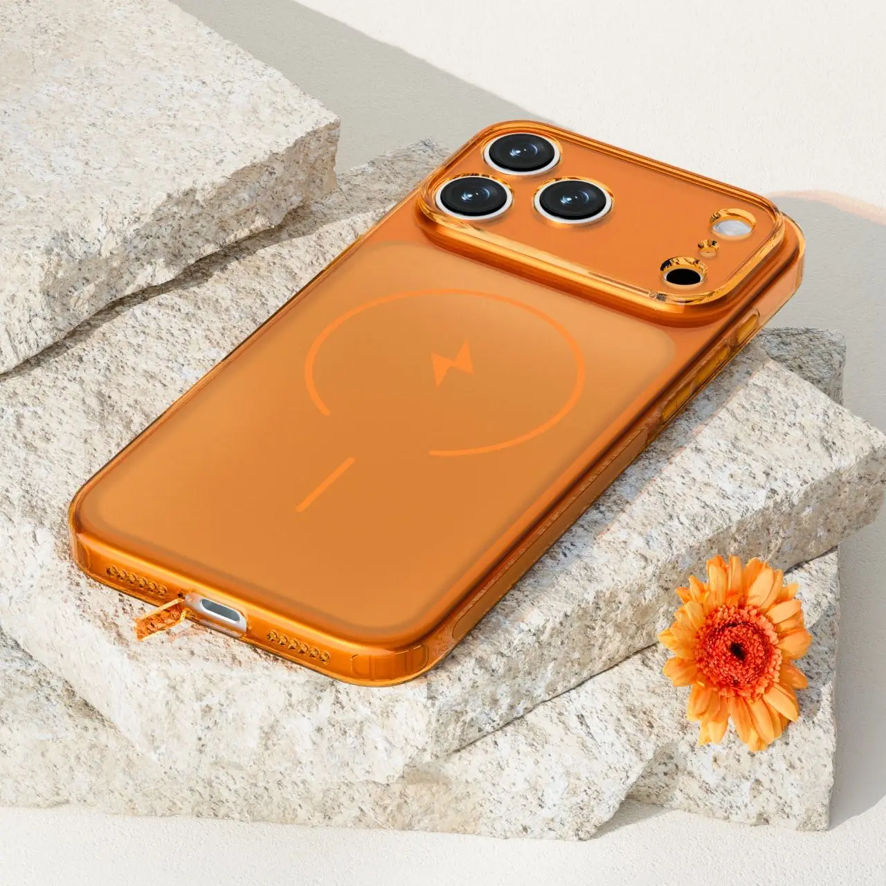Shockproof Clear Soft Matte Phone Case
