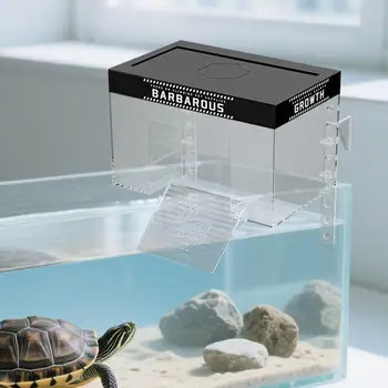 Acrylic Turtle Basking Platform – Easy Assembly Turtle Dock for Aquariums 1