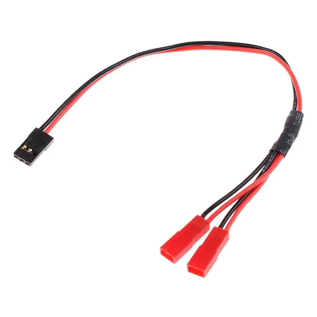 Câble séparateur Y JR vers JST avec fils 20AWG et longueur 23cm pour modélisme
