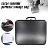 For Starlink MINI Storage Bag Carbon Fiber PU Fabric Storage Bag Large Capacity Anti Drop Waterproof Handheld Bag-A03I 3