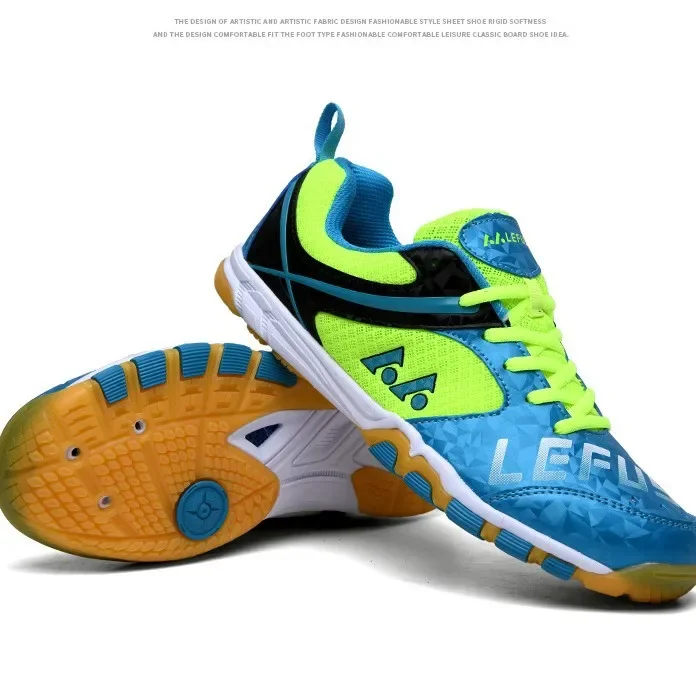 Breathable Wear-Resistant Running Badminton Table Tennis Shoes for Couples Large Size Outdoor Sports Anti-Slip Shoes