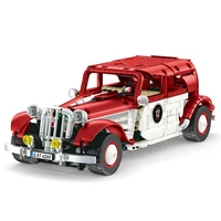2025 NEW RC/APP Technical Brick Vintage Cars Classics Model Building Block Assembling Toys for Boys Birthday Christmas Gifts Set 6