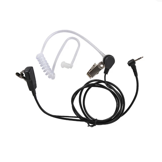 Auricular de walkie-talkie de 2,5mm, tubo acústico oculto de 1 Pin,  auriculares con micrófono PTT, Compatible con Motorola talkound MH230R -  AliExpress