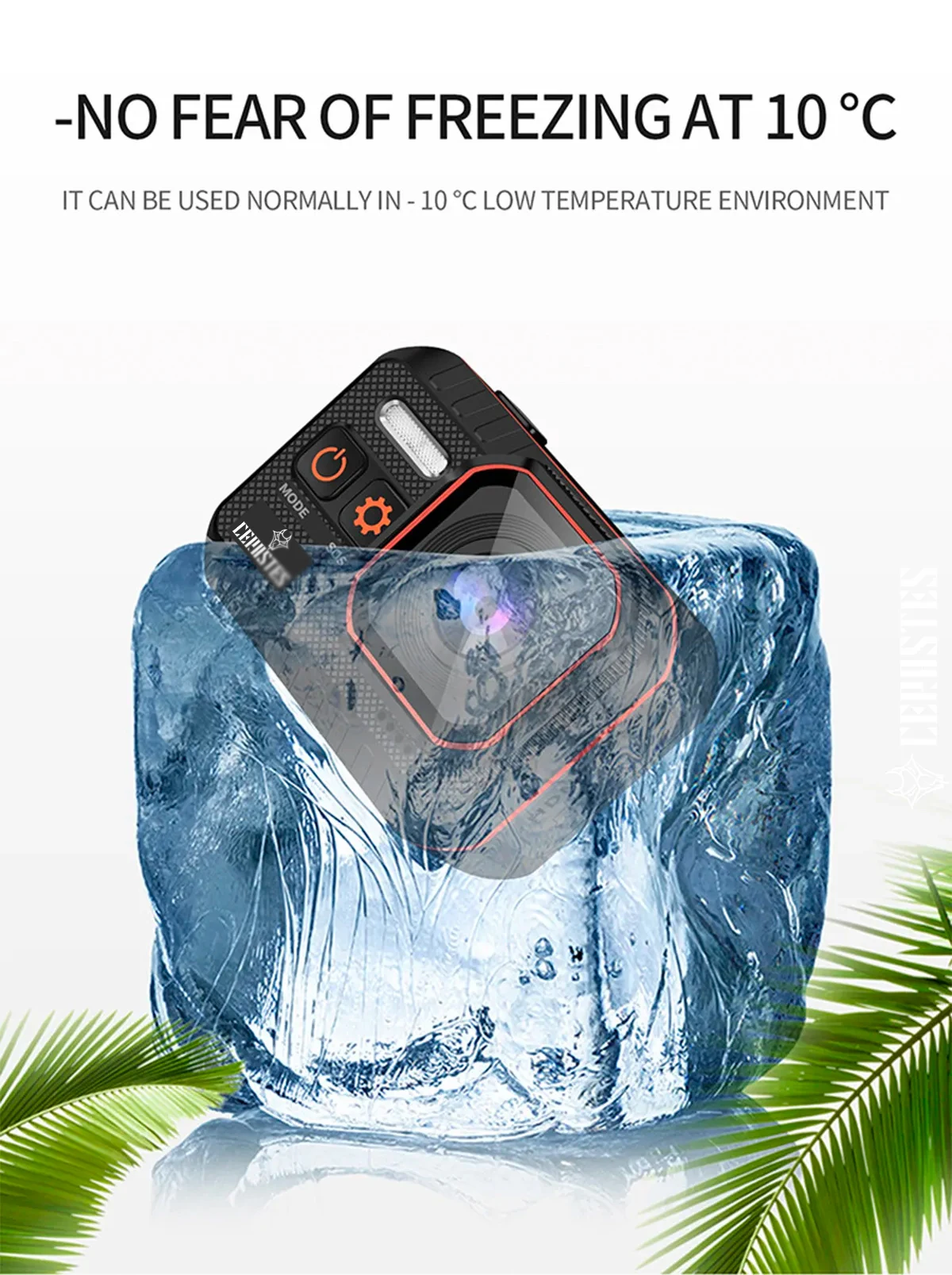 CERASTES Action Camera 4K60FPS WiFi Anti-shake Action Camera With Remote Control Screen Waterproof Sport Camera drive recorder 5