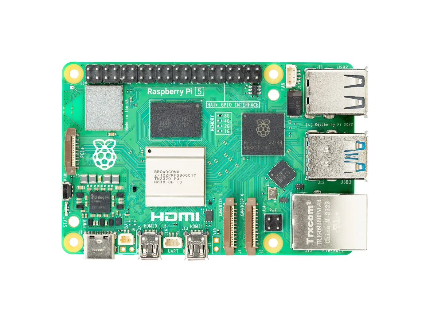     5 Cortex-A76   , ̽ α׷, PCIe ⰡƮ ̴, USB3.0, 4GB, 8GB