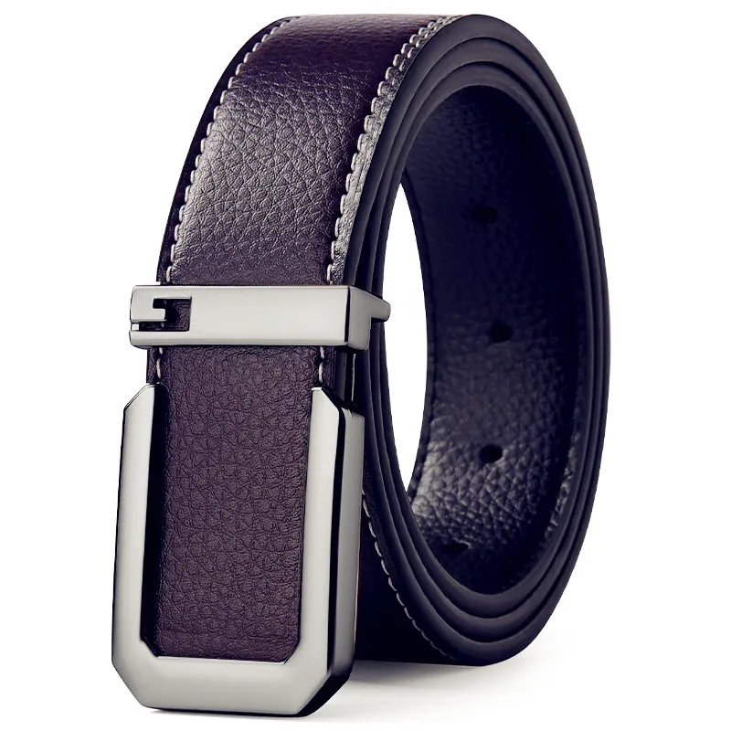 Sleek Unisex Fashion Belt with Silver Buckle – Premium Quality for Casual and Professional Wear