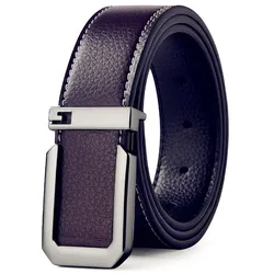 Sleek Unisex Fashion Belt with Silver Buckle - Premium Quality for Casual and Professional Wear (Coffee black)