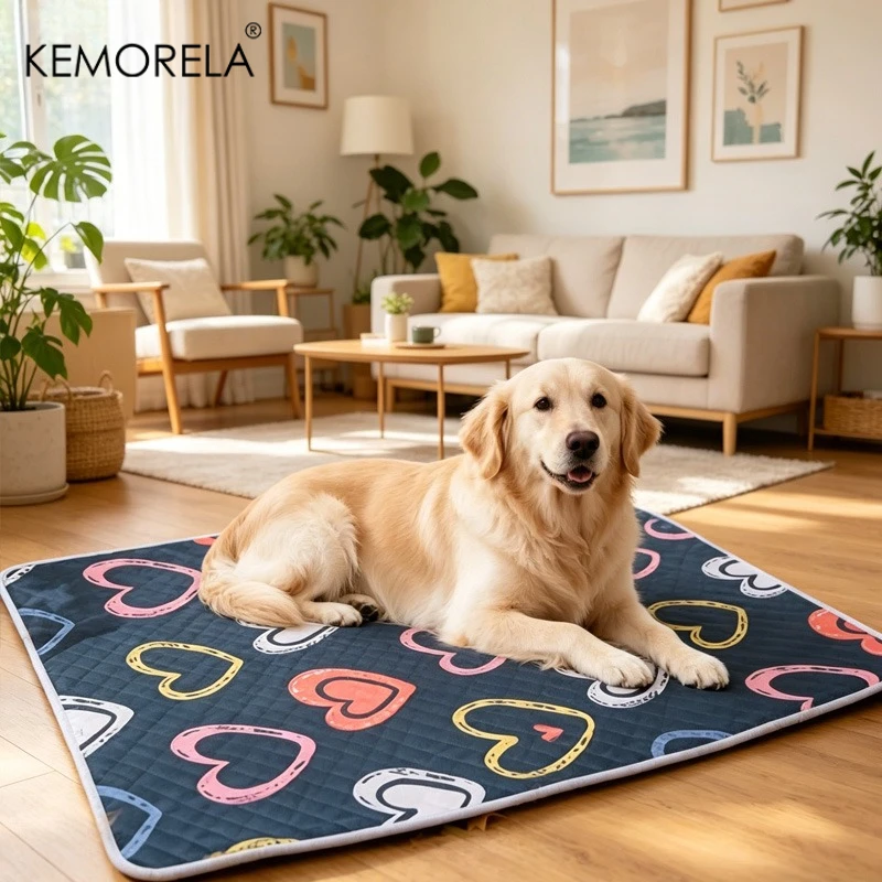 Waschbare Hunde Kühlmatte Und Wiederverwendbare Hundetrainingsmatte_voghion.com
