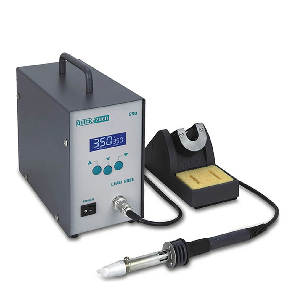 QUICK 206D Soldering station high power lead-free 320W solder digital display so