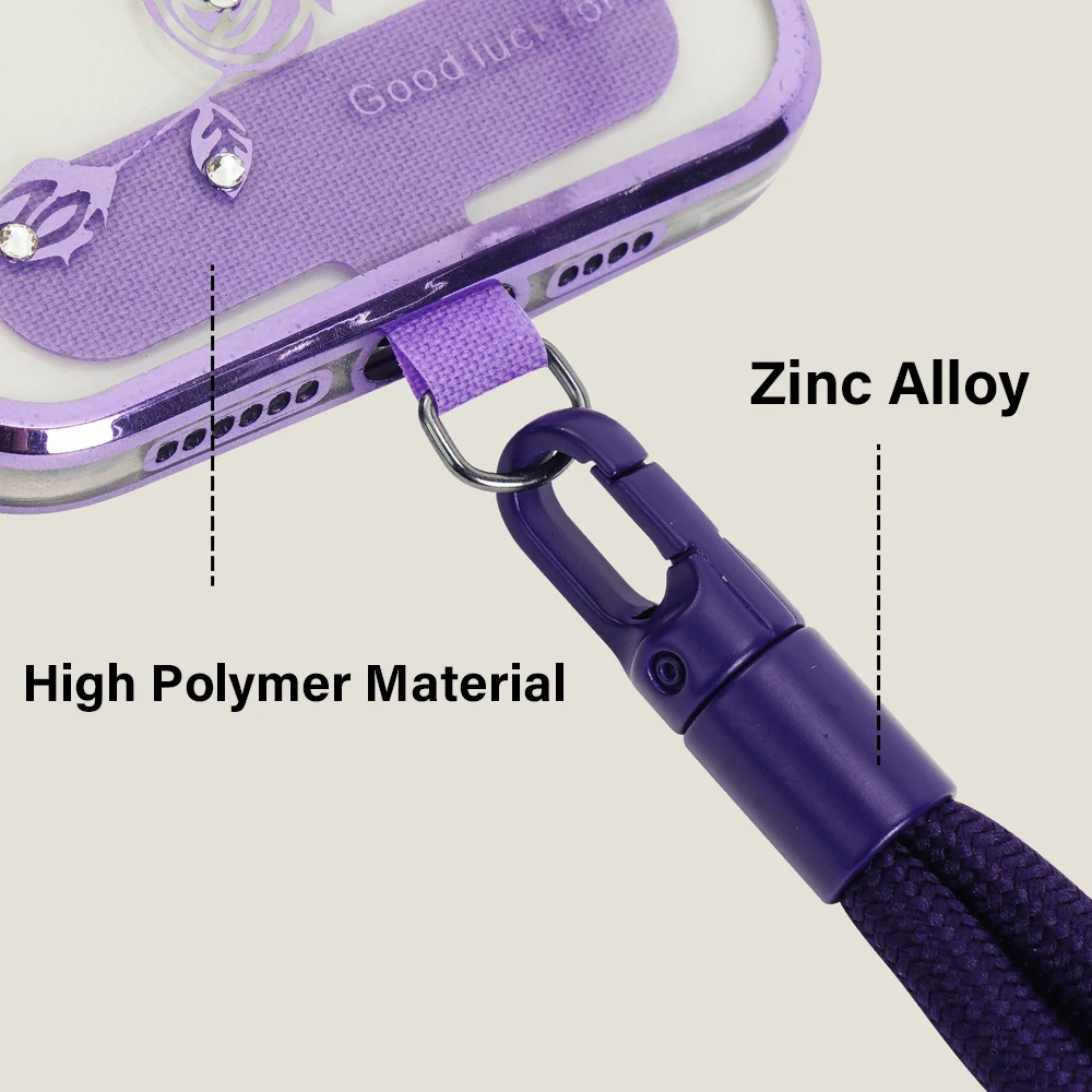 Universal 360° Rotating Adjustable Anti-Fall Mobile Wrist Lanyard Strap