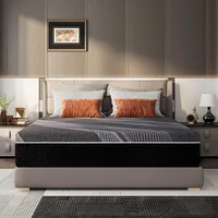 12 Inch Charcoal Memory Foam Mattress in a Box, CertiPUR-US Certified, Fiberglass Free, Cooling Gel Double Mattress 1