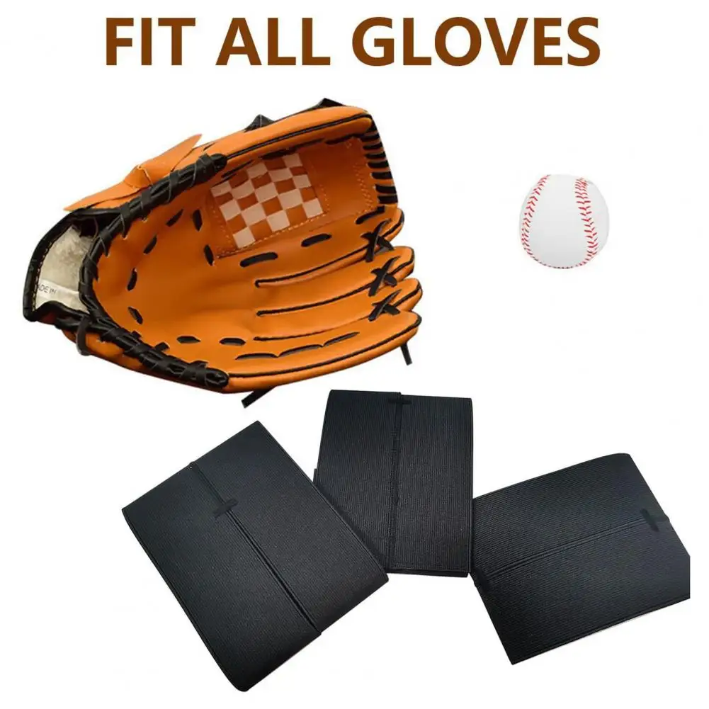 Baseball Softball Glove Strap Thicken High Elastic Baseball Glove Wrap Band Adjustable Treatment Accessories