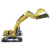 Toys 6015B 1/14 RC Hydraulic Metal Excavator Heavy Duty PL18Lite Remote Control Construction Digger Light Sound Model THZH1546 3