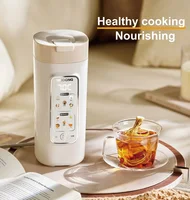 Bouilloire électrique 12V/24V/220V, tasse chauffante portable pour la maison et la voiture, pot à eau bouillante multifonctionnel, mini théière de voyage en plein air, 650ml 6