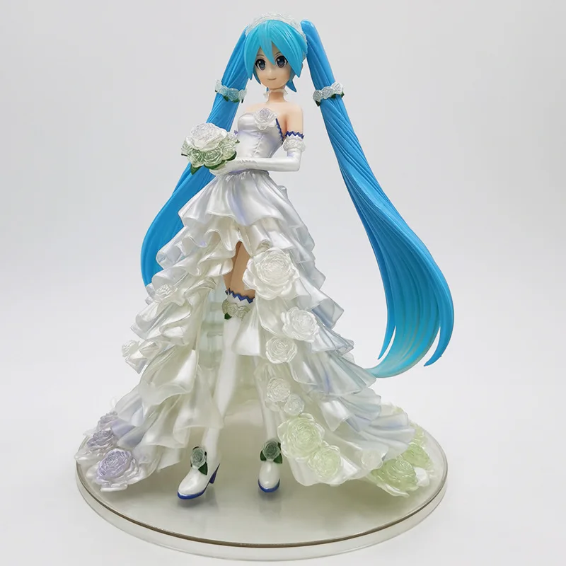 

Anime Hatsune Miku kawaii Wedding Dress Flower 1 / 7 Action Figure Handmade Doll Room Ornaments Sexy Girl Adult Toys Kid Gift