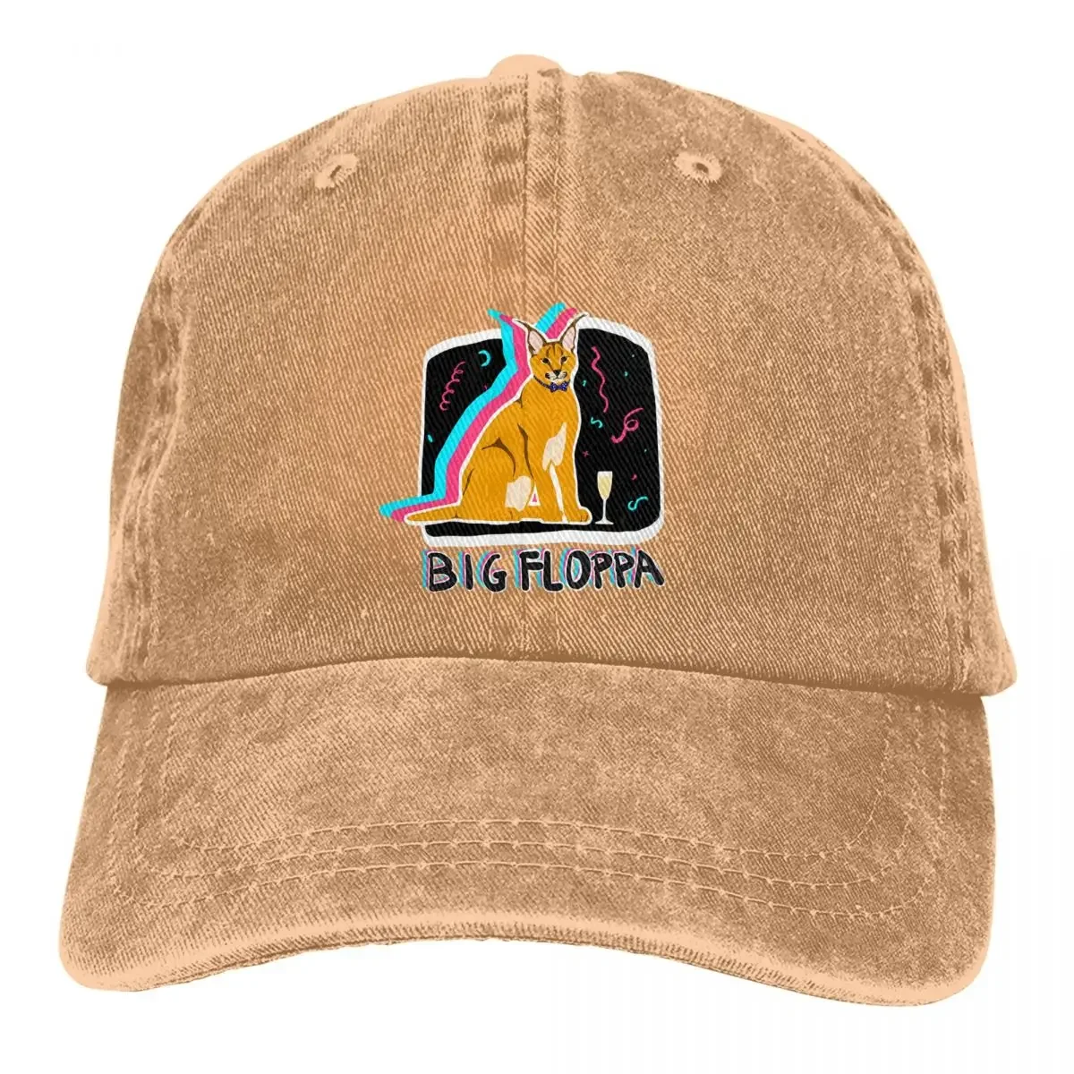 

Big Floppa Baseball Caps Peaked Cap Animal Sun Shade Hats for Men Women