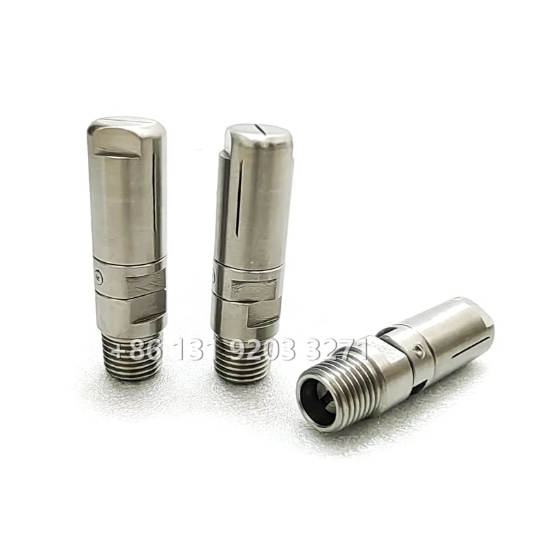 

SS304 1/4 "Мужская вращающаяся Чистящая насадка, труба высокого давления, моющаяся насадка, стандартная внутренняя стена, автоматическая вращающаяся Распылительная насадка