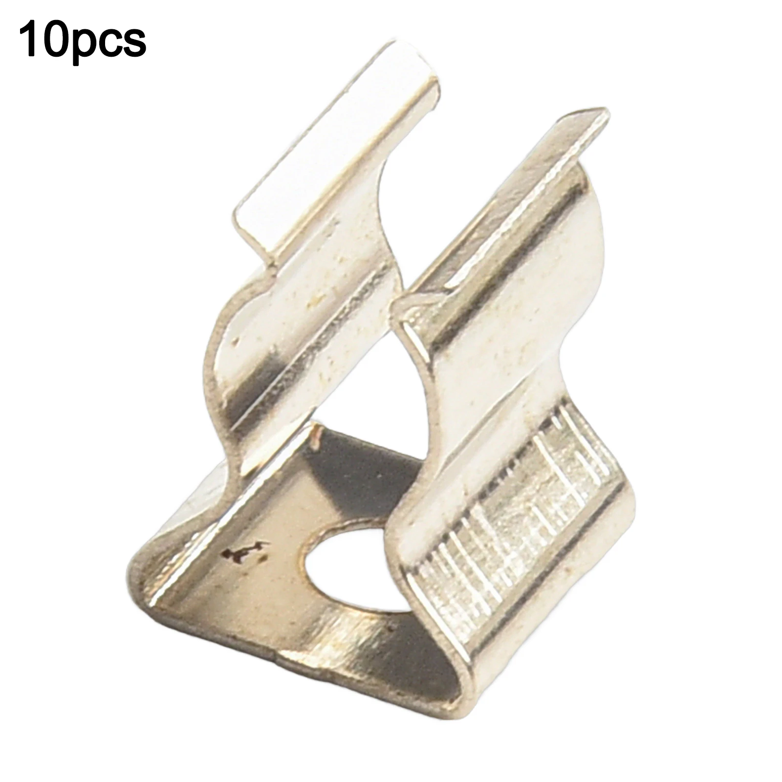 10pcs Spring Terry Clips Stainless Steel Narrow Base Tools 6mm-28mm Heavy Duty Tools Storage Hangers For Garages Sheds Hardwares