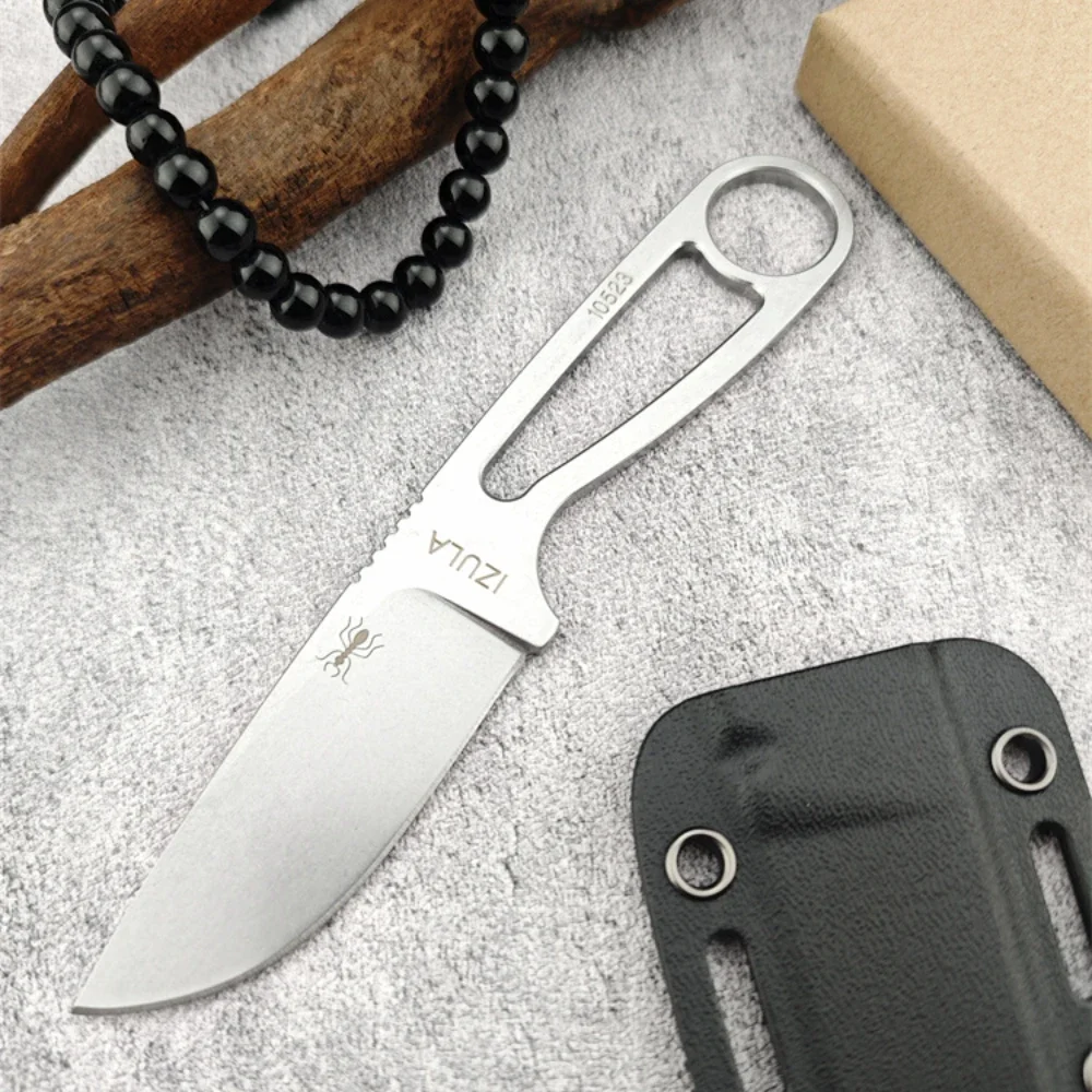 Fixed Pocket Knife Ant 12992 D2 Bladehandle Kydex bag Multifunction Fruits Knife Durable Stomata Design Edc Tool